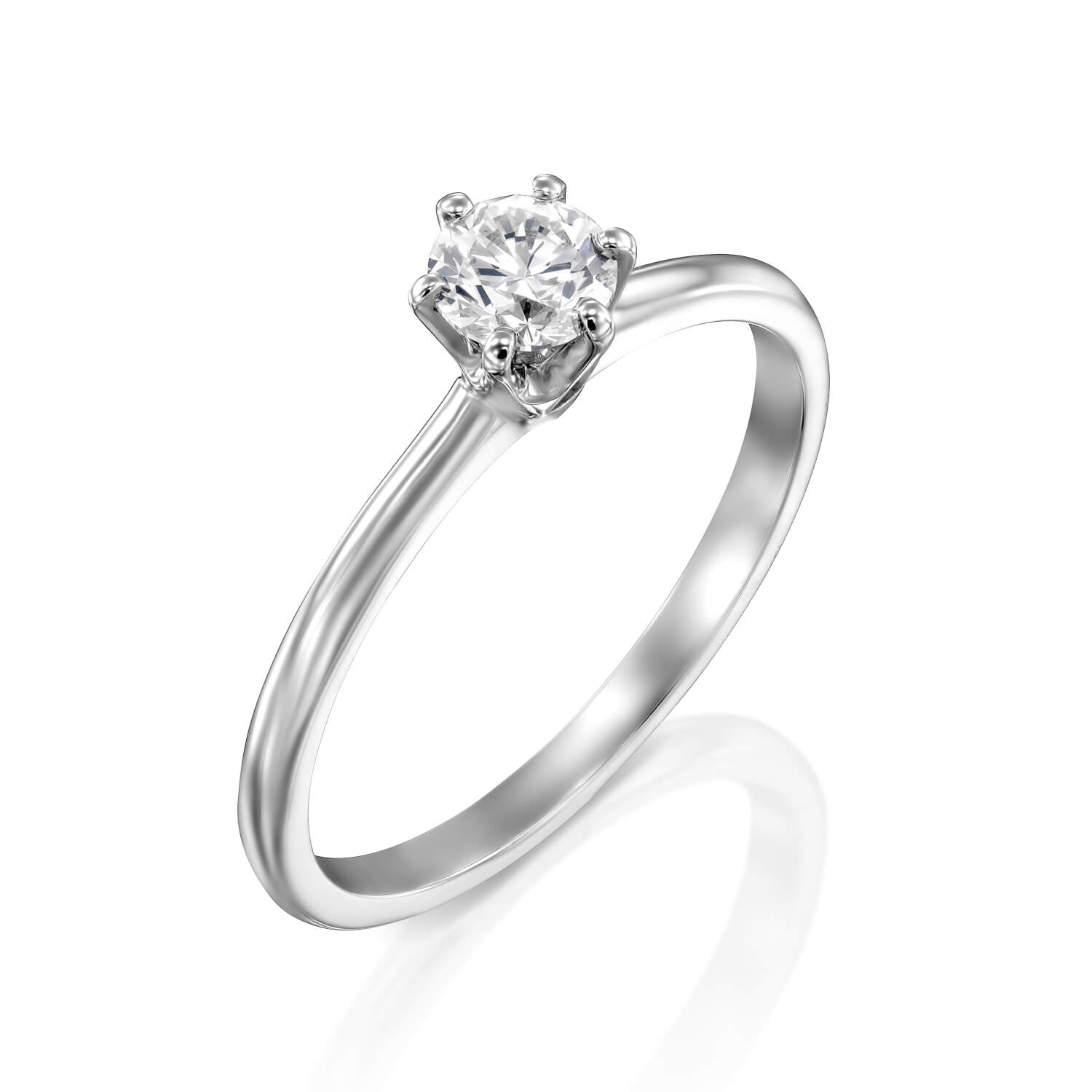 טבעת אירוסין קלאסית