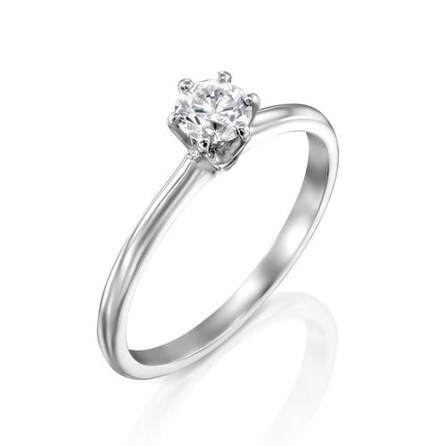 טבעת אירוסין קלאסית