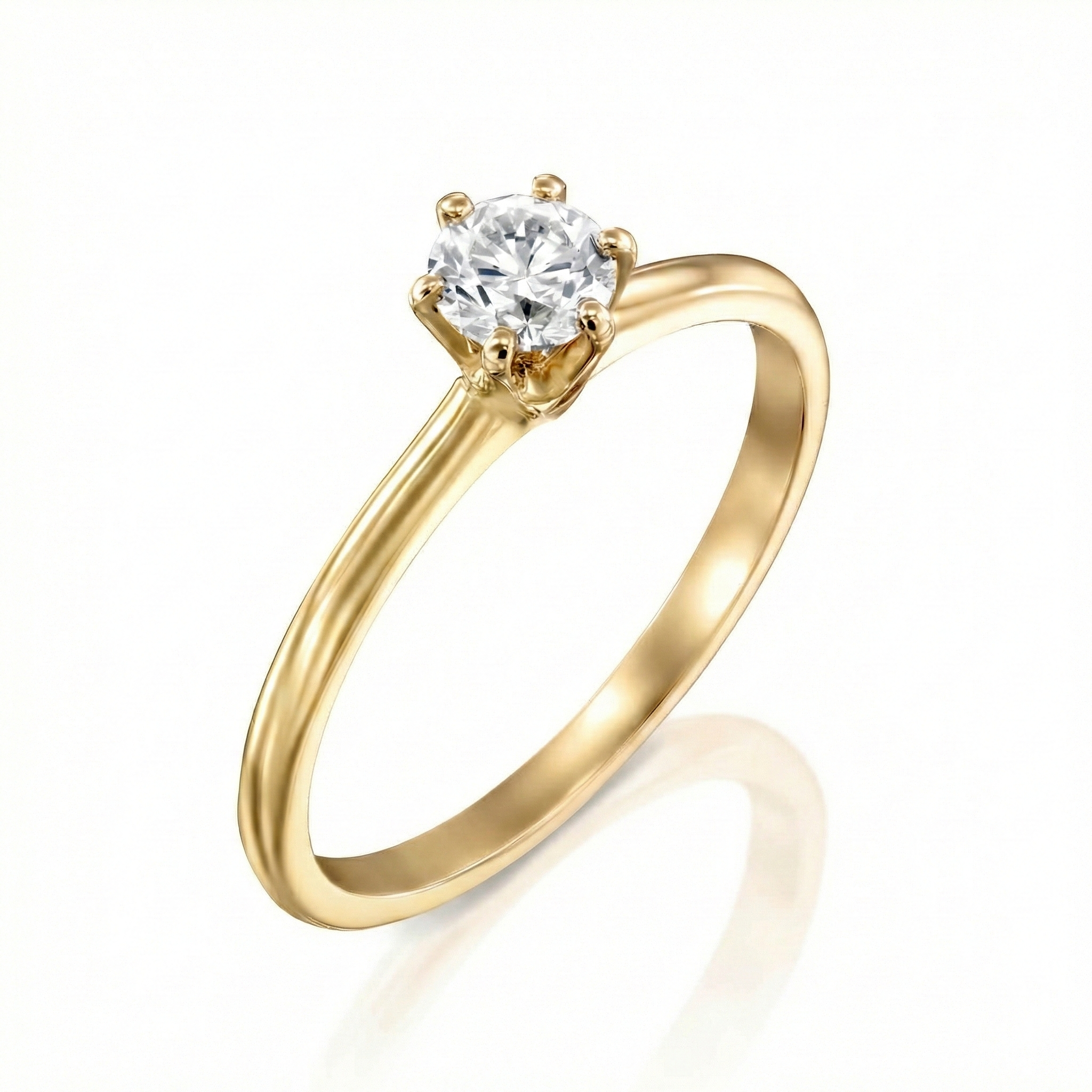 טבעת אירוסין קלאסית